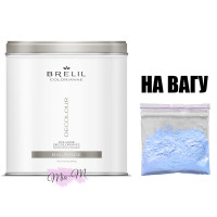 Пудра для знебарвлення волосся Brelil блакитна 30 г (на развес)